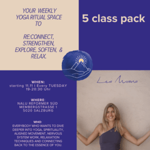 RE:Connect Series (11.11.25 - 17.02.2026) , 5 class pack