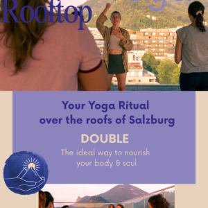 Evening ROOFTOP YOGA SALZBURG - DOUBLE
